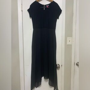 Vince Camuto Black High Low Dress